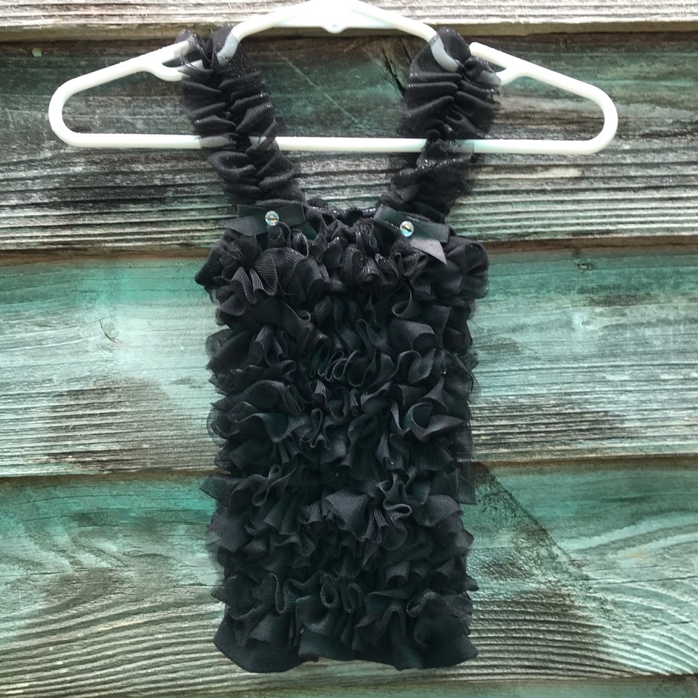 Ruffled romper